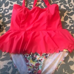 💕Peplum Bathing suit 💕